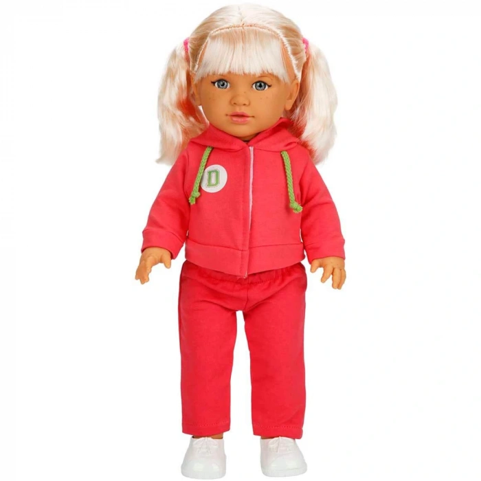 Sunman İna Sporty Bebek 45 Cm Koyu Pembe Eşofman S00040051