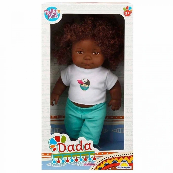 Sunman Oyuncak Dada Kıvırcık Saçlı Bebek 35 Cm