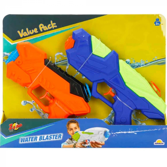 Sunman Oyuncak Zapp Su Tabancası 2li 20-24 Cm.120ml