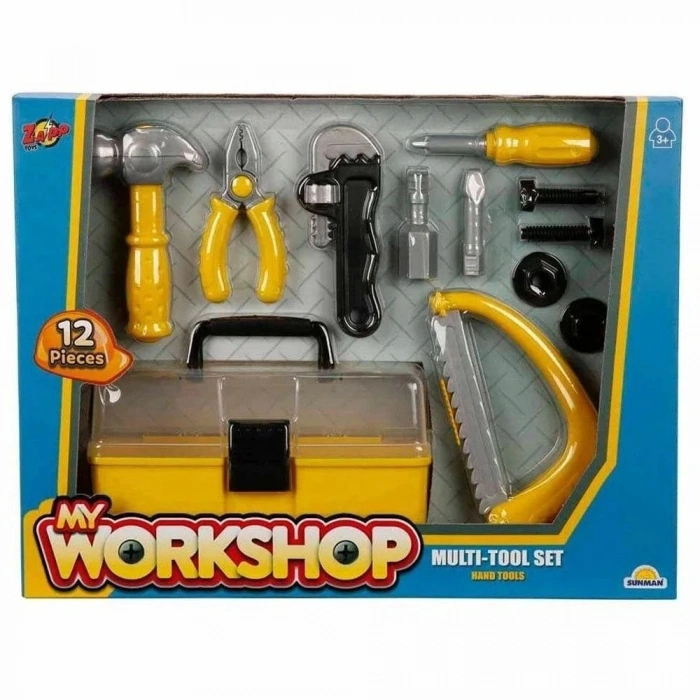 Sunman Tamir Set Çantalı Orta Kutu 12parça Sun-s01003718