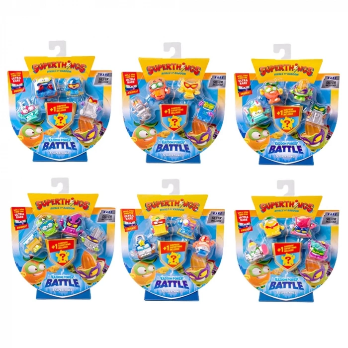 Super Things Battle 5li Mini Figur-pst15b616in00 Gıo-uph09000