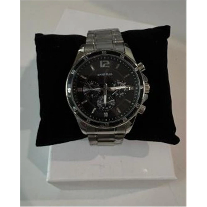 Swiss Plus Man Watch Basic Seri Model-10 St3516ags Lüx Black-silver