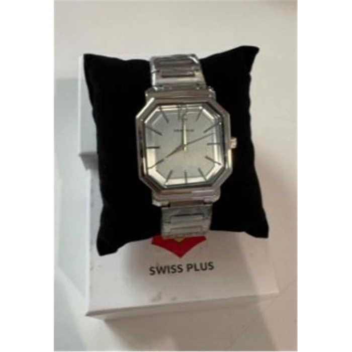 Swiss Plus Man Watch Basic Seri Model-11 St3507ags Max Plus Light Blue-silver
