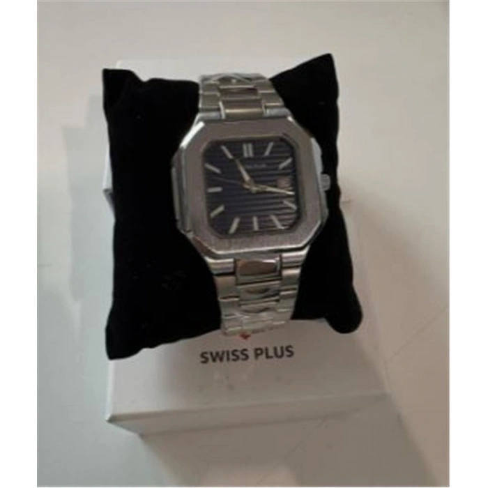 Swiss Plus Man Watch Premium Seri Model-5 Rs23146 Blue-silver