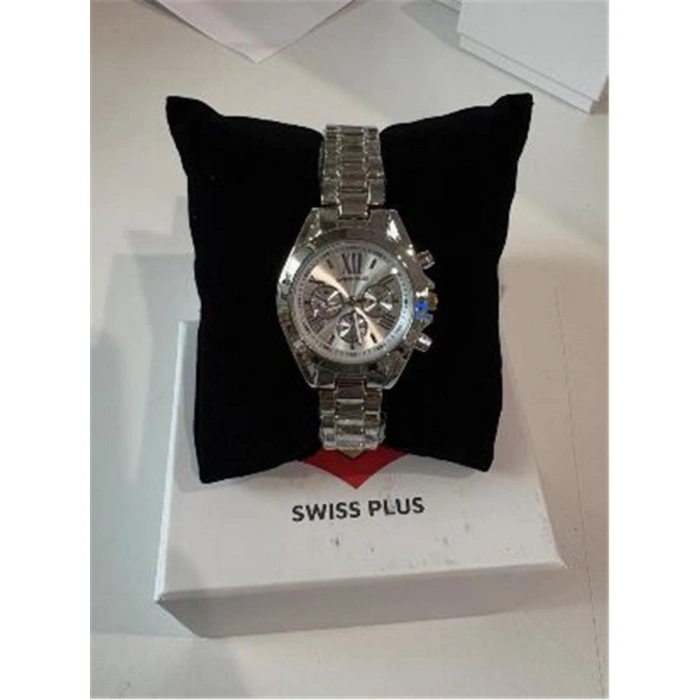 Swiss Plus Woman Watch Model-3 St0730abl Silver-silver