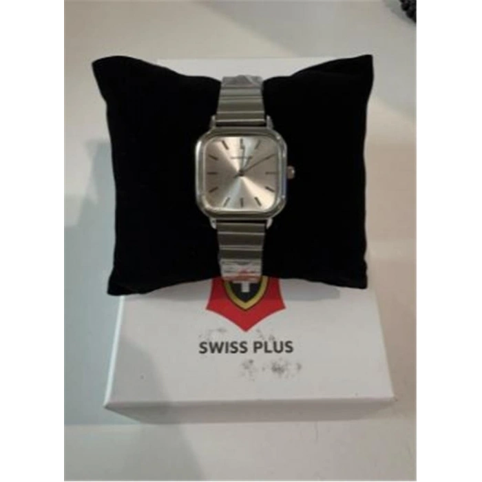 Swiss Plus Woman Watch Model-5 St6233af Silver