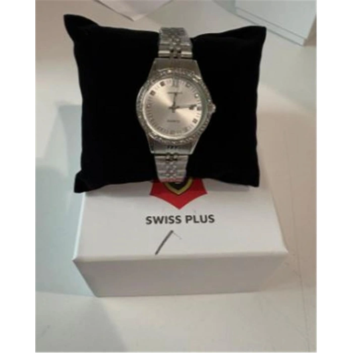 Swiss Plus Woman Watch Model-6 St6131af Plus Taşlı Silver