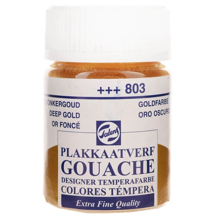 Talens Guaj Boya 16 ML Deep Gold (Derin Altın) 803