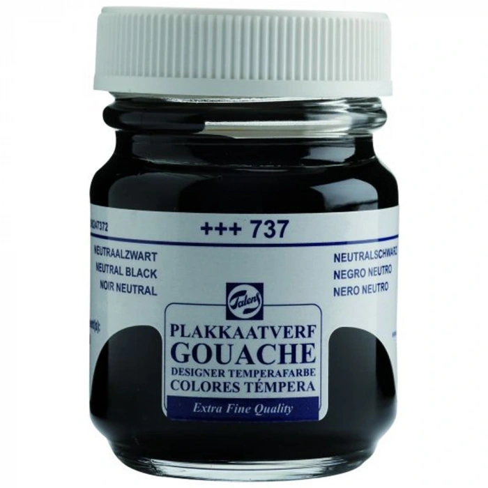 Talens Guaj Boya 16 Ml Neutral Siyah (siyah) 737