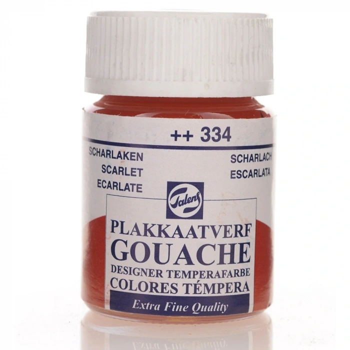 Talens Guaj Boya 16 Ml Scarlet (kırmızı) 334