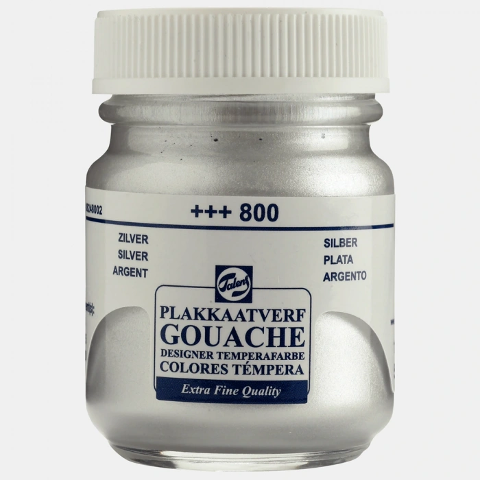 Talens Guaj Boya 16 Ml Silver (gümüş) 800