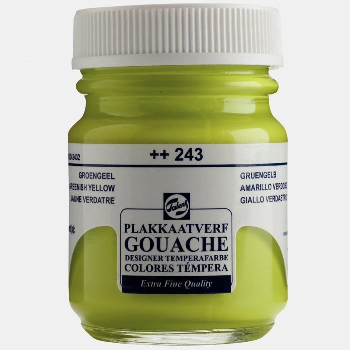 Talens Guaj Boya 16 Ml Yeşilısh Sarı (yeşilimsi Sarı) 243