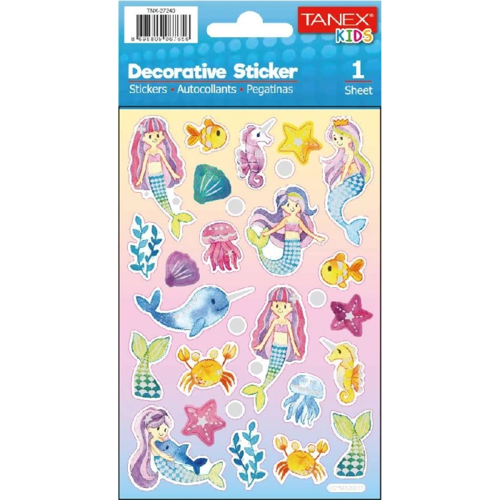 Tanex Puffy Deniz Kızı Serisi Tnx-27249