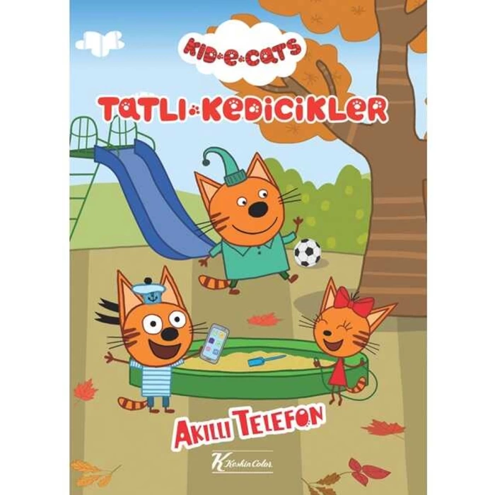 Tatlı Kedicikler Hikaye Kitabı Akıllı Telefon 20x28 4 YP