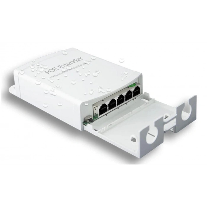 Teldata Tld-exp Poe Extender 10-100-1000 1 İnput 4 Output 12w İç Ortam