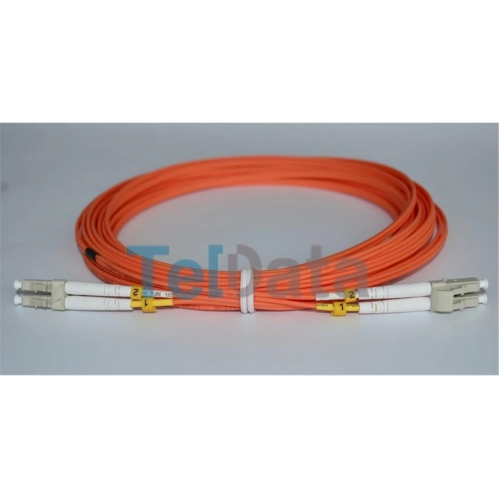 Teldata Tld-lclcom31 Lc-upc-lc-upc Mm Dx Om2 1 Metre Fıber Optık Patchcord