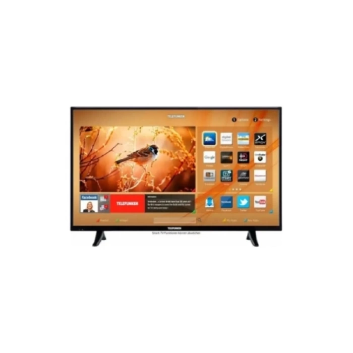 TELEFUNKEN 43TF8580A, 43" 109 Cm, Full HD, Dahili Wifi, Dahili Uydu Alıcılı, Android Led Televizyon