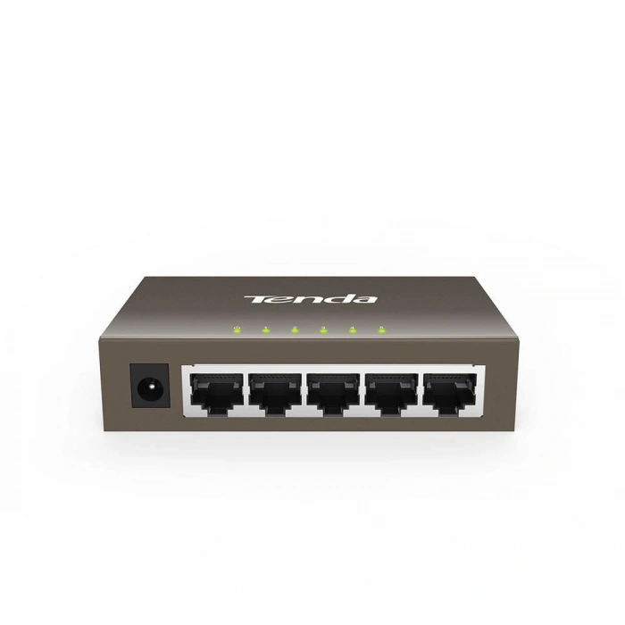 Tenda Teg1005d 5 Port 10-100-1000 Mbps Switch Metal Kasa