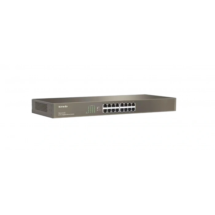 Tenda Teg1016g 16 Port 10-100-1000 Mbps 19 Switch Çelik Kasa Rack Mount