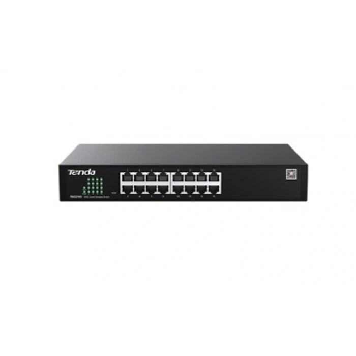 Tenda Teg2216d 16 Port 10-100-1000 Switch Cloud Yönetilebilir Çelik Kasa Switch