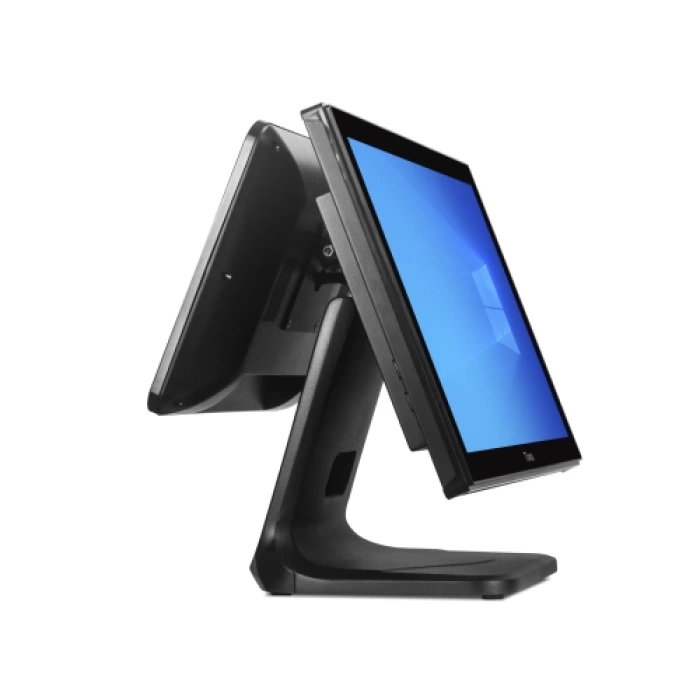 Tiwox TP-7650-D, Intel i7 5.Nesil, 18.5" Ekran,  8GB Ram, 128GB M.2 SSD, Endüstriyel, Dokunmatik Pos PC (çift ekran)