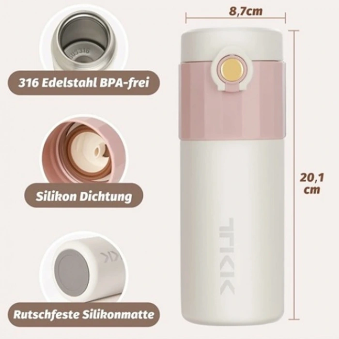 Tkk Termos Paslanmaz Çelik 450 Ml T2007