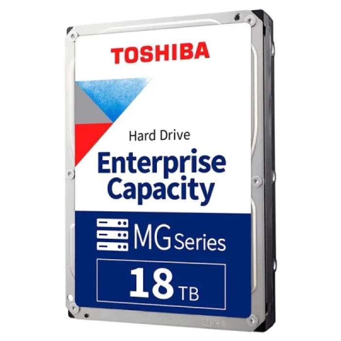 TOSHIBA ENTERPRISE, MG09ACA18TE, 3.5", 18TB, 512Mb 7200 Rpm, 7/24 Güvenlik, Data Center, Nas, Server, HDD