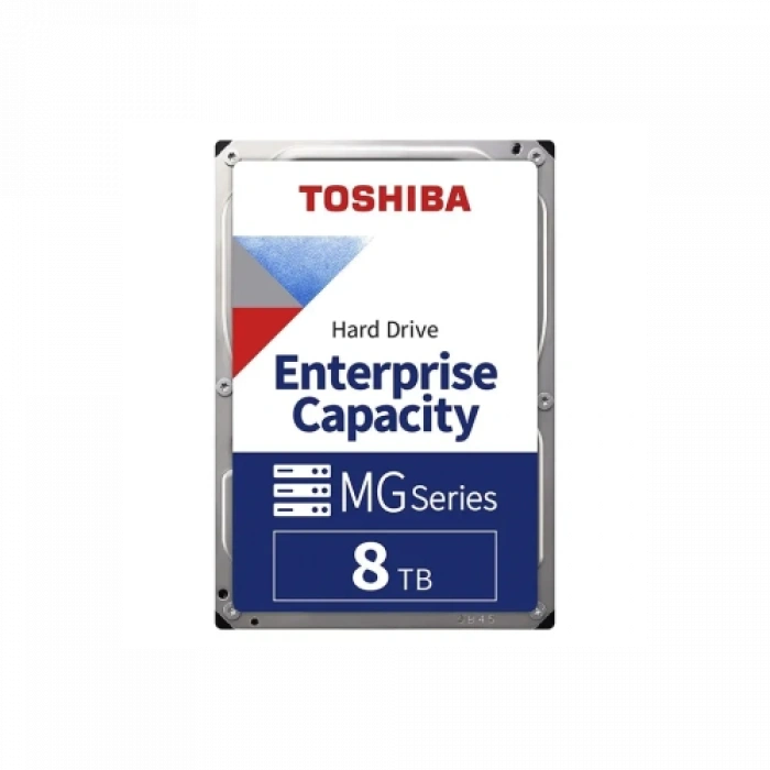Toshıba Enterprıse, Mg10ada800e, 3.5", 8tb, 512mb 7200 Rpm, 7/24 Güvenlik, Data Center, Nas, Server, Hdd