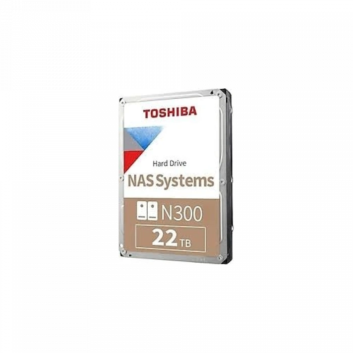 Toshıba N300, Hdwg62cuzsva, 3.5", 22tb, 512mb 7200 Rpm, Sata3, 7/24 Nas, Server, Hdd