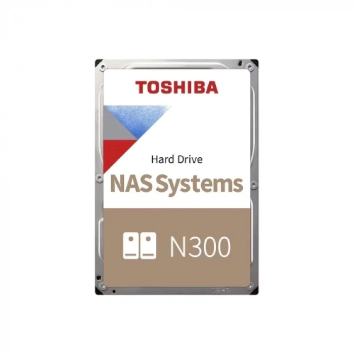Toshıba N300, Hdwg62cuzsva, 3.5", 22tb, 512mb 7200 Rpm, Sata3, 7/24 Nas, Server, Hdd