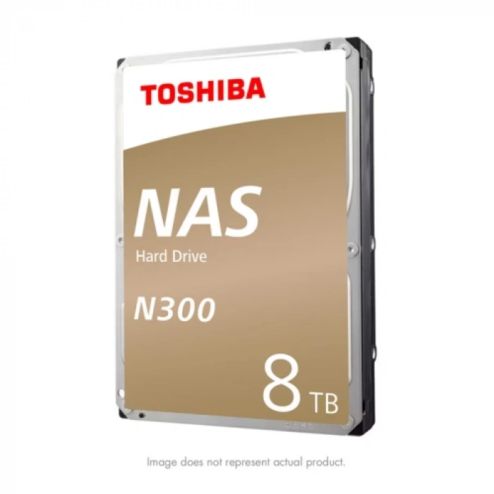 Toshıba N300, Mn10ada800s, 3.5", 8tb, 512mb 7200 Rpm, Sata3, 7/24 Nas, Server, Hdd