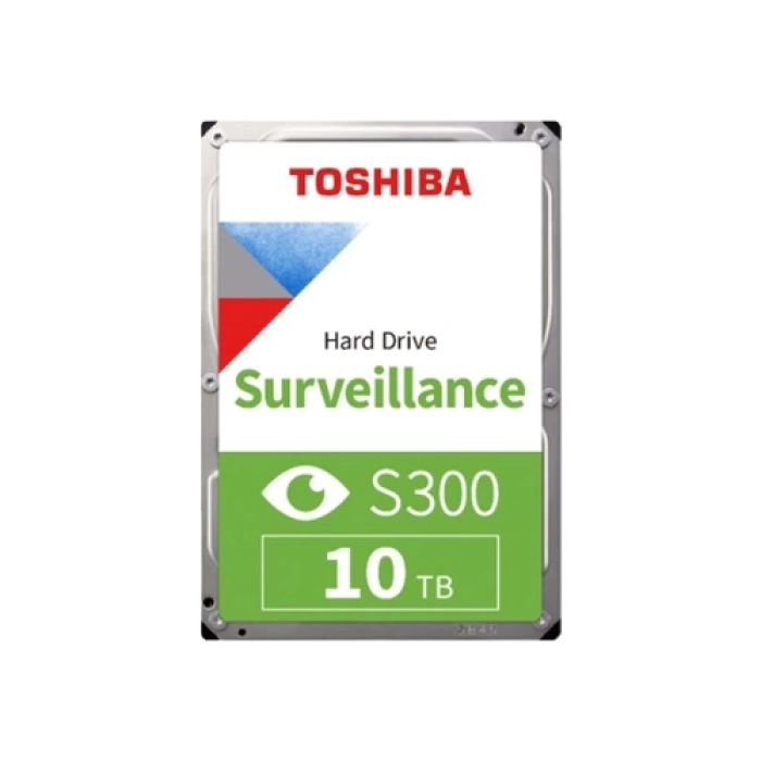 TOSHIBA S300 PRO, MD10ADA10TV, 3.5", 10TB, 512Mb 7200 Rpm, 7/24 Güvenlik HDD