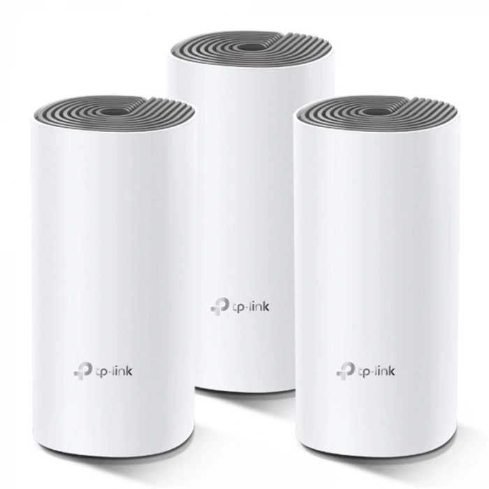 Tp-link Deco E4 3lü Paket Ac1200 Tüm Evi Kapsayan Mesh Wifi Sistemi