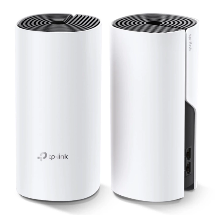 TP-LINK DECO-M4, AC1200, İkili Mesh, 1200Mbps, Dual Band, 2Port Gigabit Lan, 260m2 kapsama Alanı, Router, Geniş Alan İnternet Ağı Sağlayıcısı