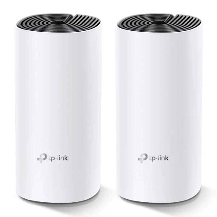 TP-LINK DECO-M4, AC1200, İkili Mesh, 1200Mbps, Dual Band, 2Port Gigabit Lan, 260m2 kapsama Alanı, Router, Geniş Alan İnternet Ağı Sağlayıcısı