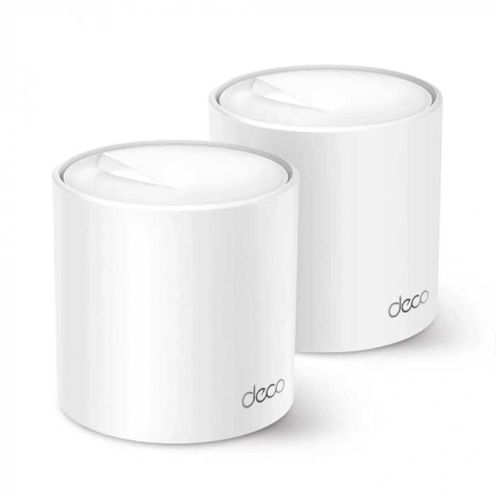 TP-LINK DECO-X50, AX3000, İkili Mesh, 3000Mbps Dual Band, WiFi6, 3Port Gigabit Lan, 420m2 kapsama Alanı, Router, Geniş Alan İnternet Ağı Sağlayıcısı