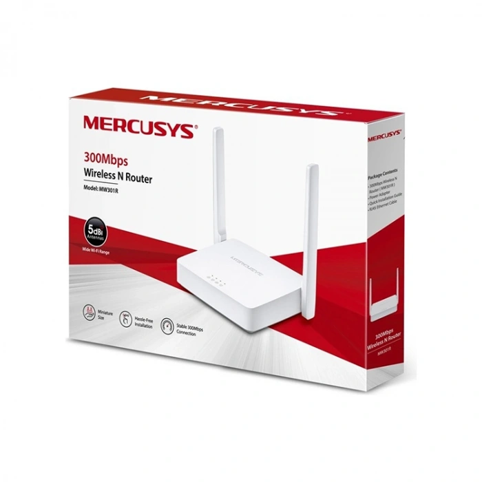 Tp-link Mercusys Mw301r 300 Mbps Kablosuz Router