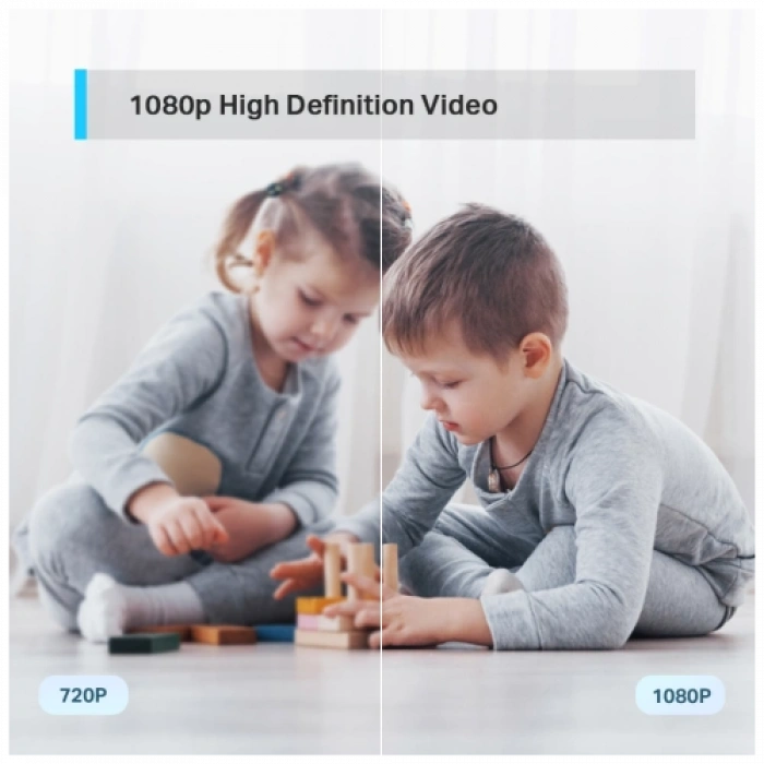 Tp-lınk Tapo C200c, Bebek/ev Güvenlik Kamerası, Wifi, 1080p, 12mt Gece Görüşü, Pan/tılt, İki Yönlü Ses