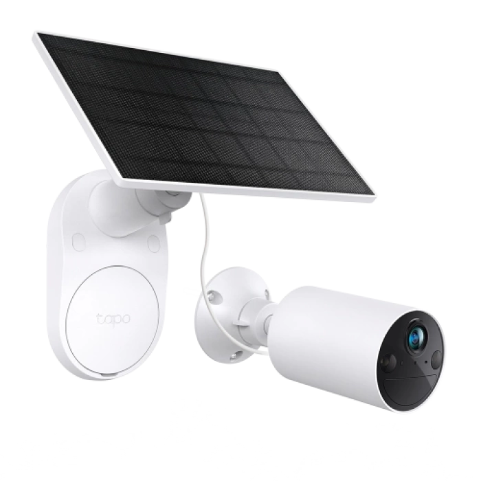 TP-LINK Tapo C410 KIT, 3,0Mpix, Dış Mekan, IP65, WiFi, 9Mt. Renkli Gece Görüşü, İki Yönlü Ses, Güneş Enerjili Güvenlik Kamerası Kiti