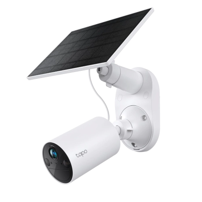 TP-LINK Tapo C410 KIT, 3,0Mpix, Dış Mekan, IP65, WiFi, 9Mt. Renkli Gece Görüşü, İki Yönlü Ses, Güneş Enerjili Güvenlik Kamerası Kiti