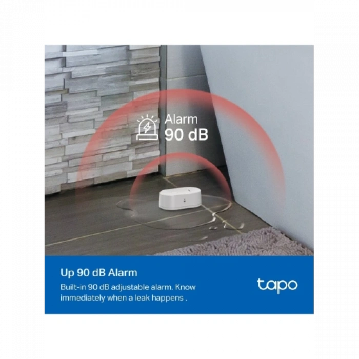TP-LINK Tapo T300 Wi-Fi Akıllı Su Sızıntı Algılama Sensörü