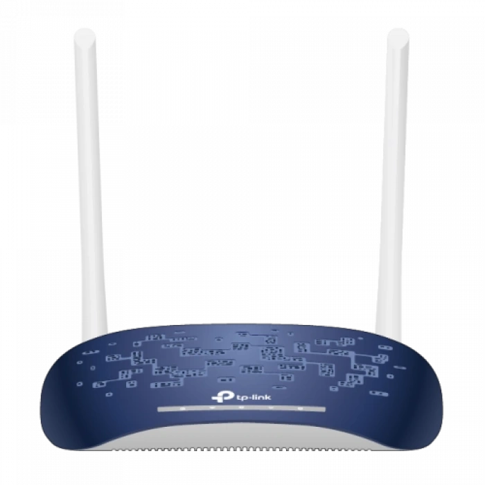 TP-LINK TD-W9960, 4 Port, 2.4Ghz Wifi, 300Mbps, 2xAnten, VDSL2, ADSL2+ MODEM