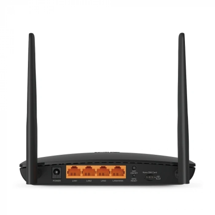 Tp-lınk Tl-mr6400, 4port, 300mbps, 2,4ghz Wifi, Masaüstü, Lte, Micro Sim Kart Takılabilir 3g-4g Destekli Router