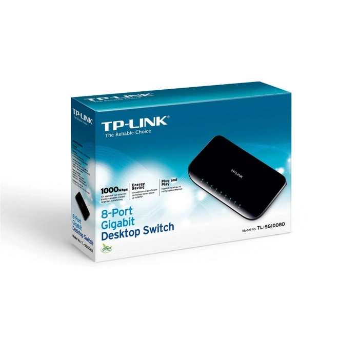 Tp-link Tl-sg1008d 8 Port 10-100-1000 Mbps Switch Plastik Kasa