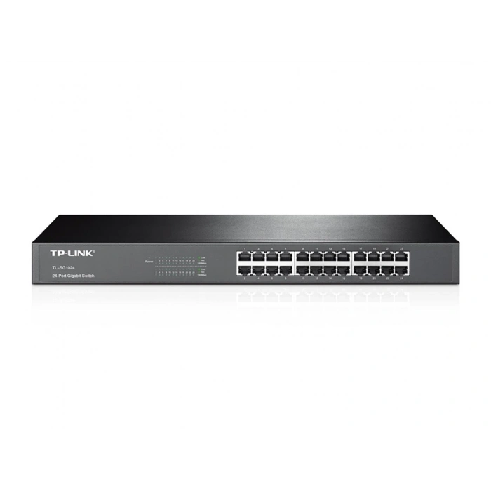 Tp-link Tl-sg1024 24 Port 10-100-1000 Mbps Switch Çelik Kasa Rack Mount