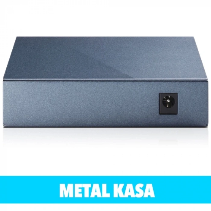 Tp-lınk Tl-sg105, 5 Port, Gigabit, Yönetilemez, Metal Kasa, Masaüstü Switch