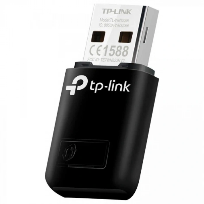 Tp-lınk Tl-wn823n, 300mbps, 2.4ghz, Dahili Anten, Mini Tasarım, Usb2.0, Wıreless Ethernet