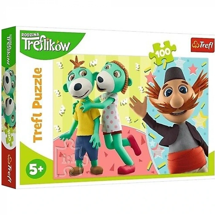 Trefl Puzzle 100 Parça Treflikow 41 X 27,5 Cm 16388