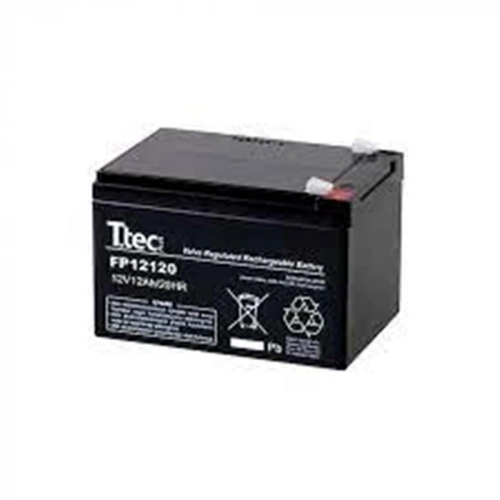 Ttec 12v 12ah Base Bakımsız Kuru Akü