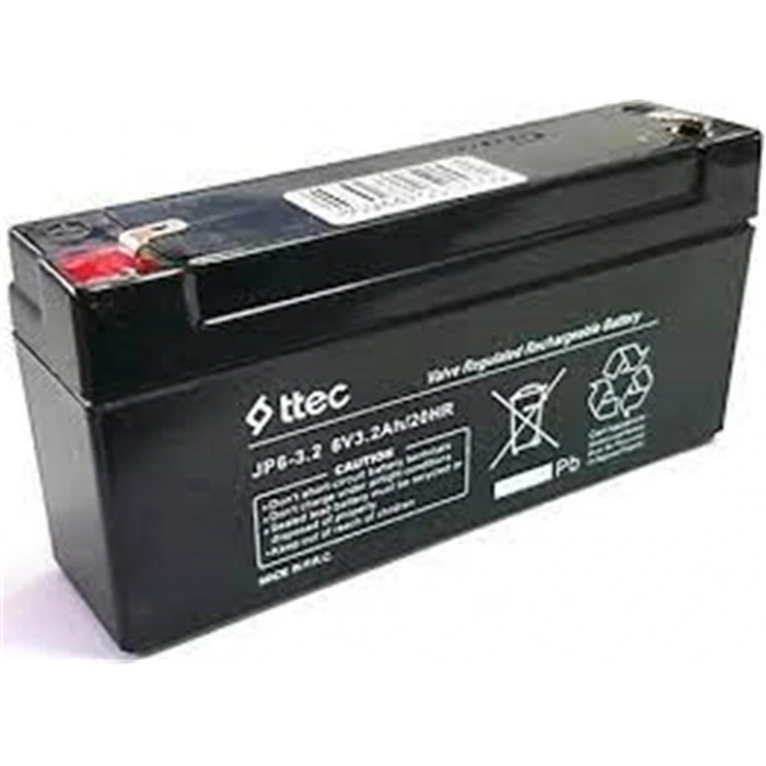 Ttec 6v 3.2ah Bakımsız Kuru Akü